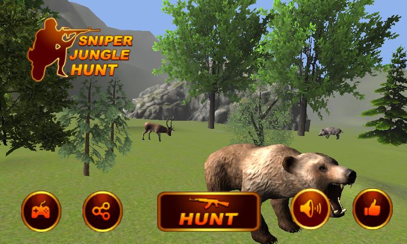 Jungle Sniper Hunt:Shooting