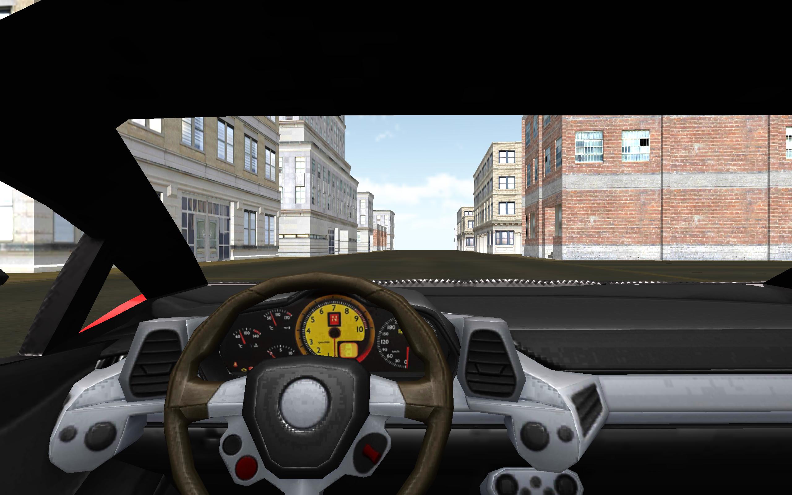 Muscle Car Driving City Race