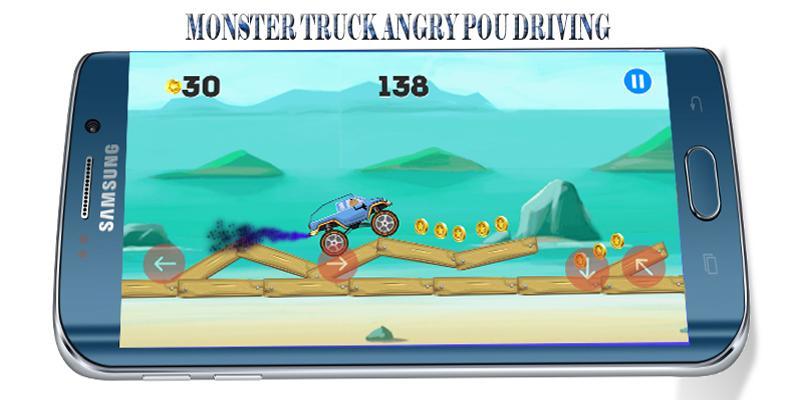 Angry POU-POU Drives Ahead