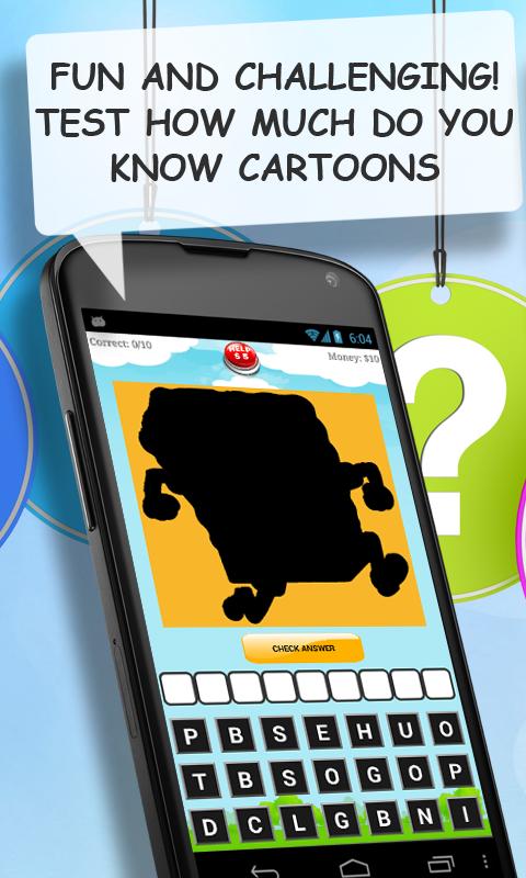 Guess the Cartoon Shadow