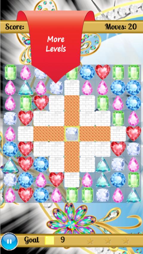 Charm Diamonds match 3