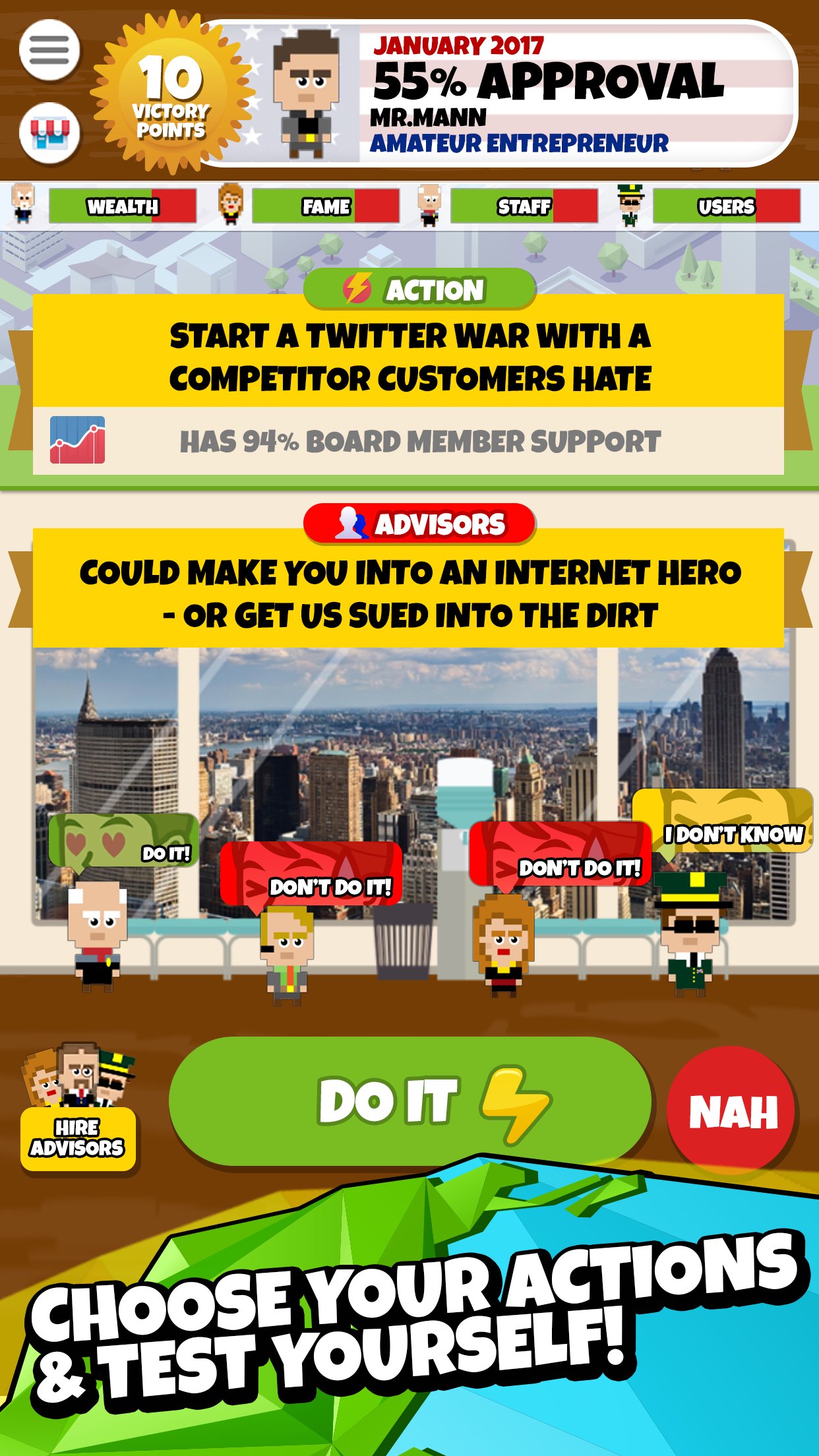 Business Simulator Game