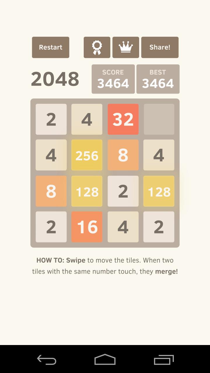 2048 - Powers of two!