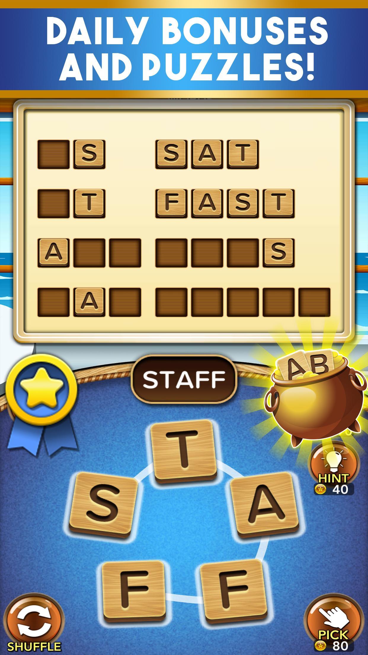 FREE WORD GAMES YOU CAN PLAY ALONE - WORD SHIP!