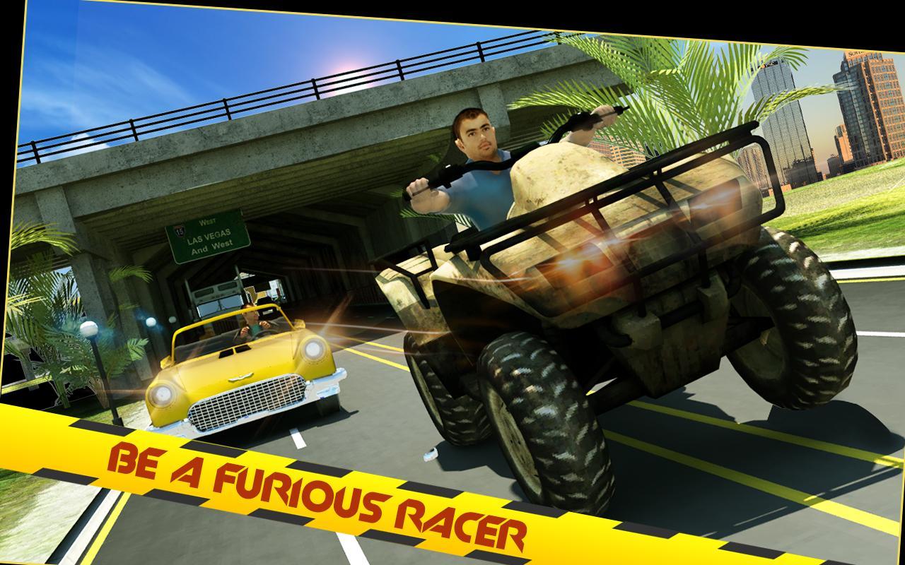 RACING IN ATV
