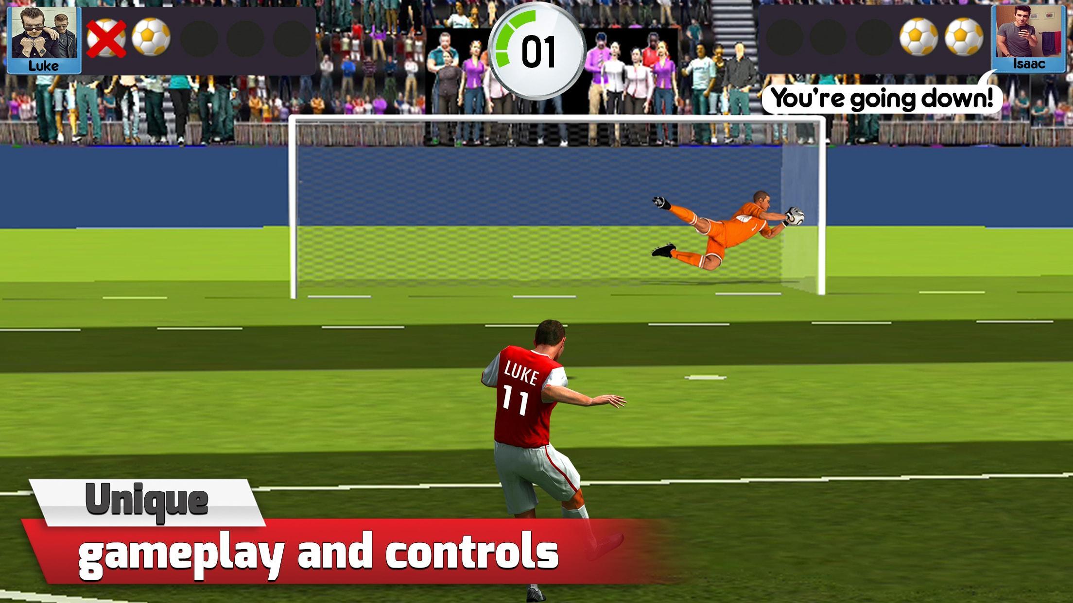 Soccer Penalty shootout : world cup 2018 Soccer