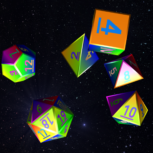 Dice Roller 3D: Rainbow Dice