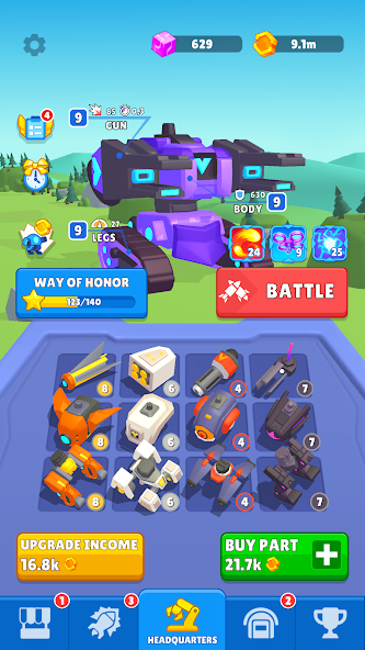 Armored Robots